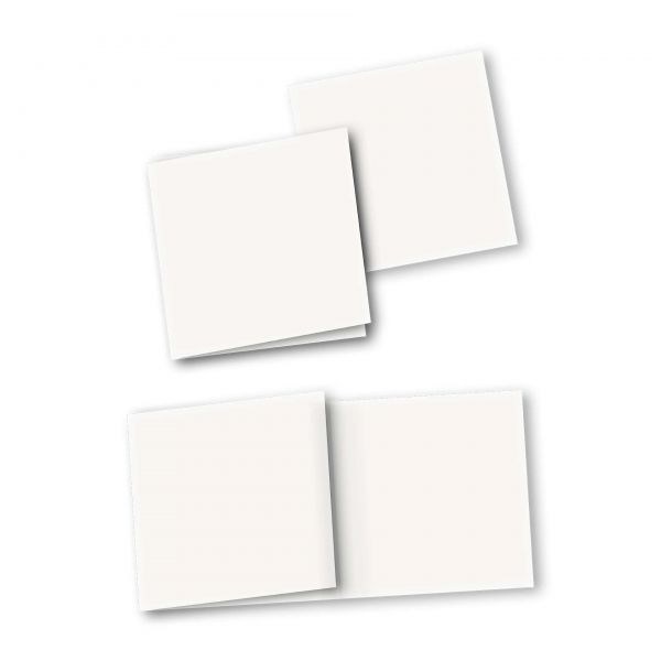 Danksagungskarte – 6-Seiter quadratisch Kartendesign Individual