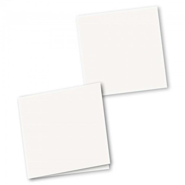 Danksagungskarte – 4-Seiter quadratisch Kartendesign Individual
