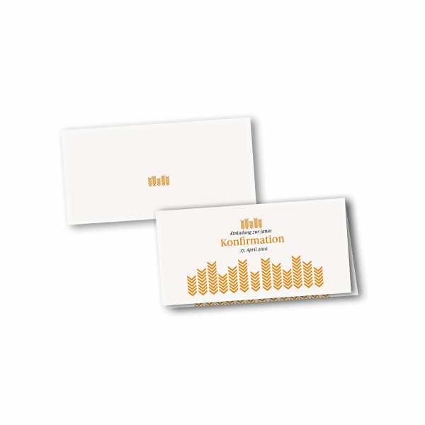 Klappkarte - Kartendesign Lea