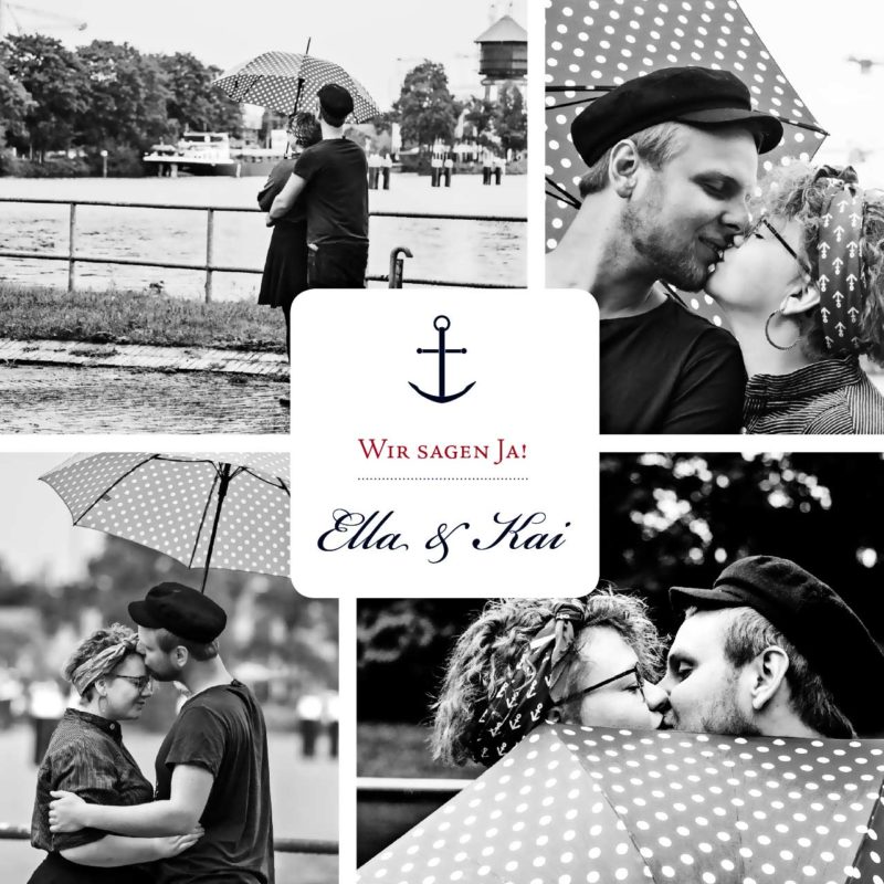 Quadratische_Karte_Einladung_4_Fotos_maritim